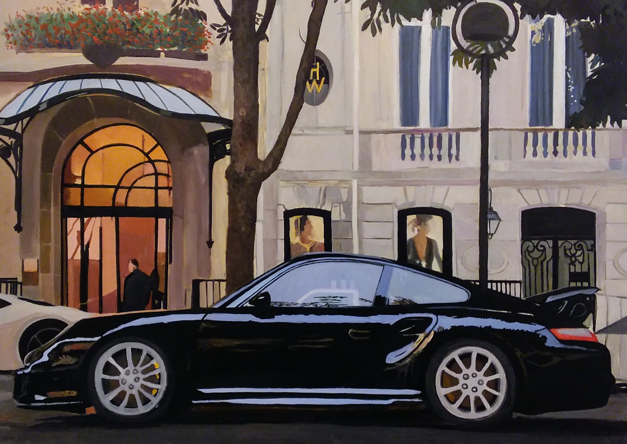 Porsche 911, Paris Plaza Athénée